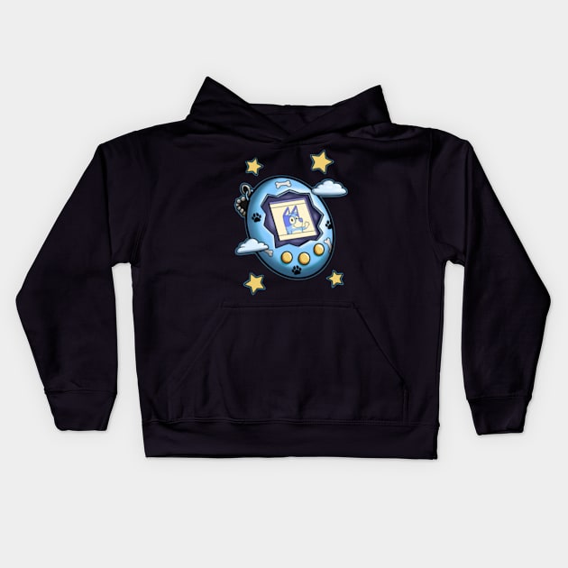 play bluey Kids Hoodie by GapiKenterKali